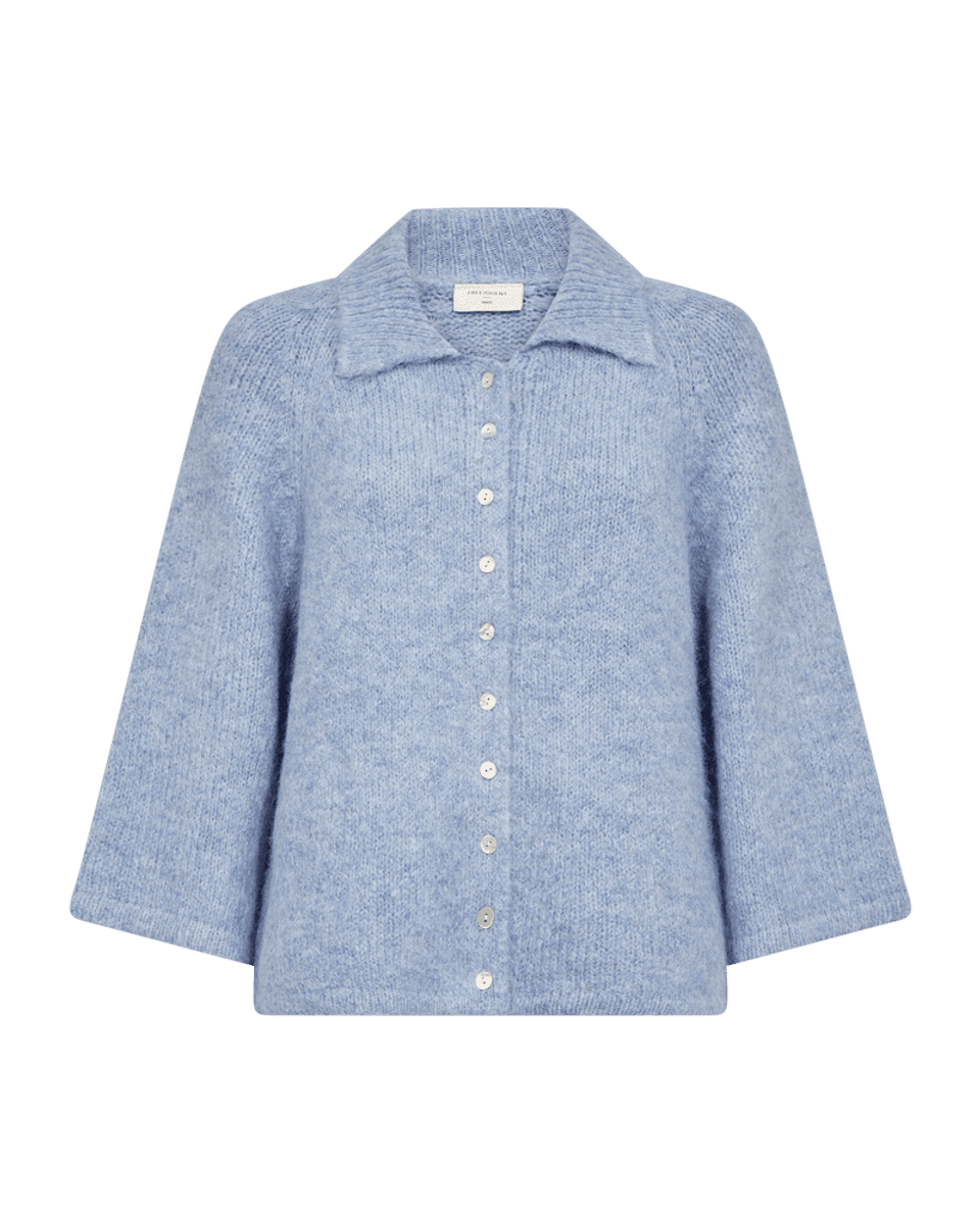 Grslulu Cardigan Vista Blue Melange