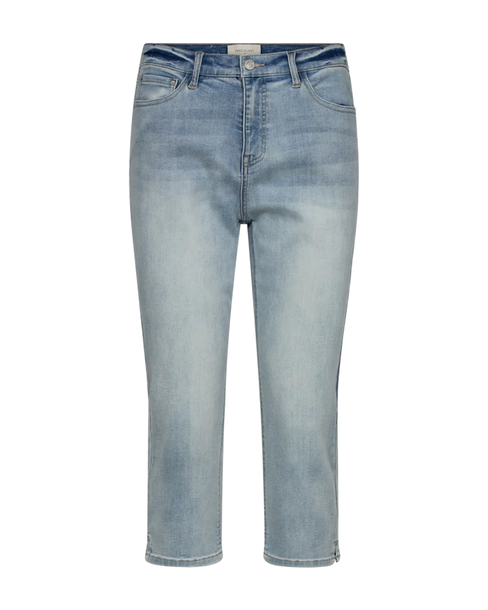 Janni Denim Capri Light Blue