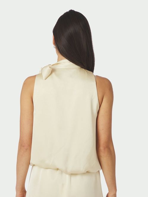 Hovedbilde Veda Heavy Sateen Top Light Yellow