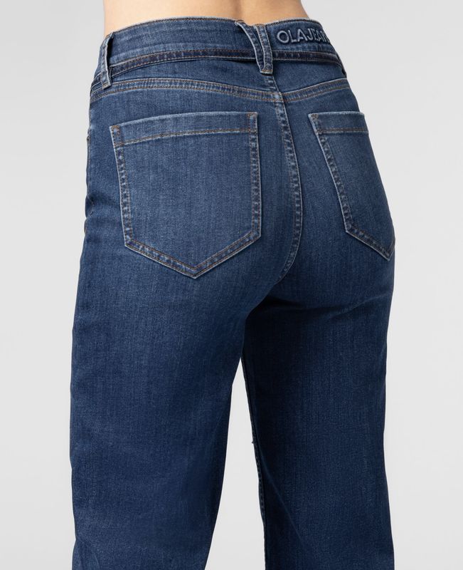 The Hennie Jean Dark Vintage Blue