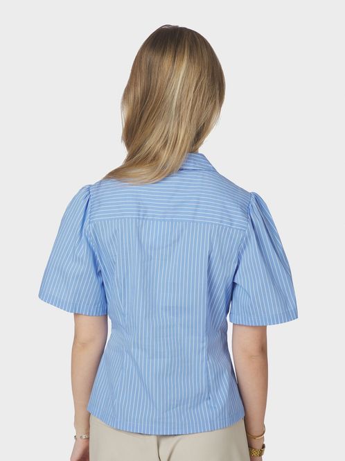Hovedbilde Balara Stripe Poplin Shirt Light Blue