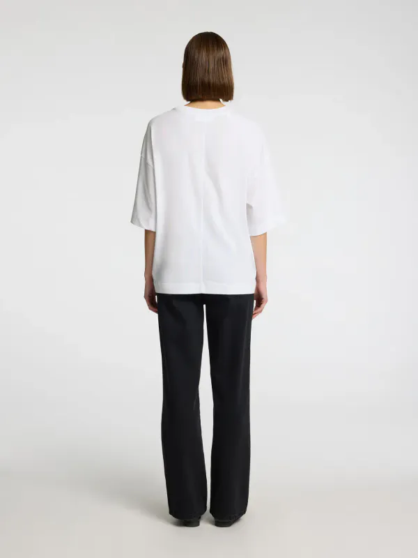 SlfColwoman 2/4 Oversized White