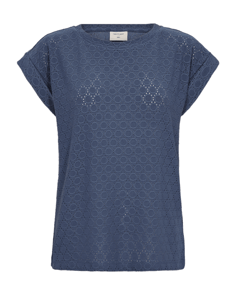 Hovedbilde Blond T- Shirt W Pattern Fabric Vintage Indigo