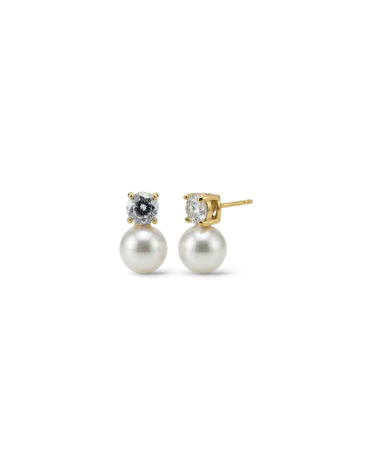 Hovedbilde Luna Studs L Gold