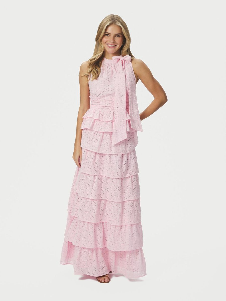 Morris Emb Skirt Light Pink