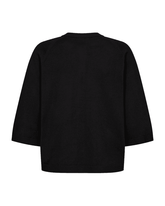 Hovedbilde Katie Cardigan Button Black