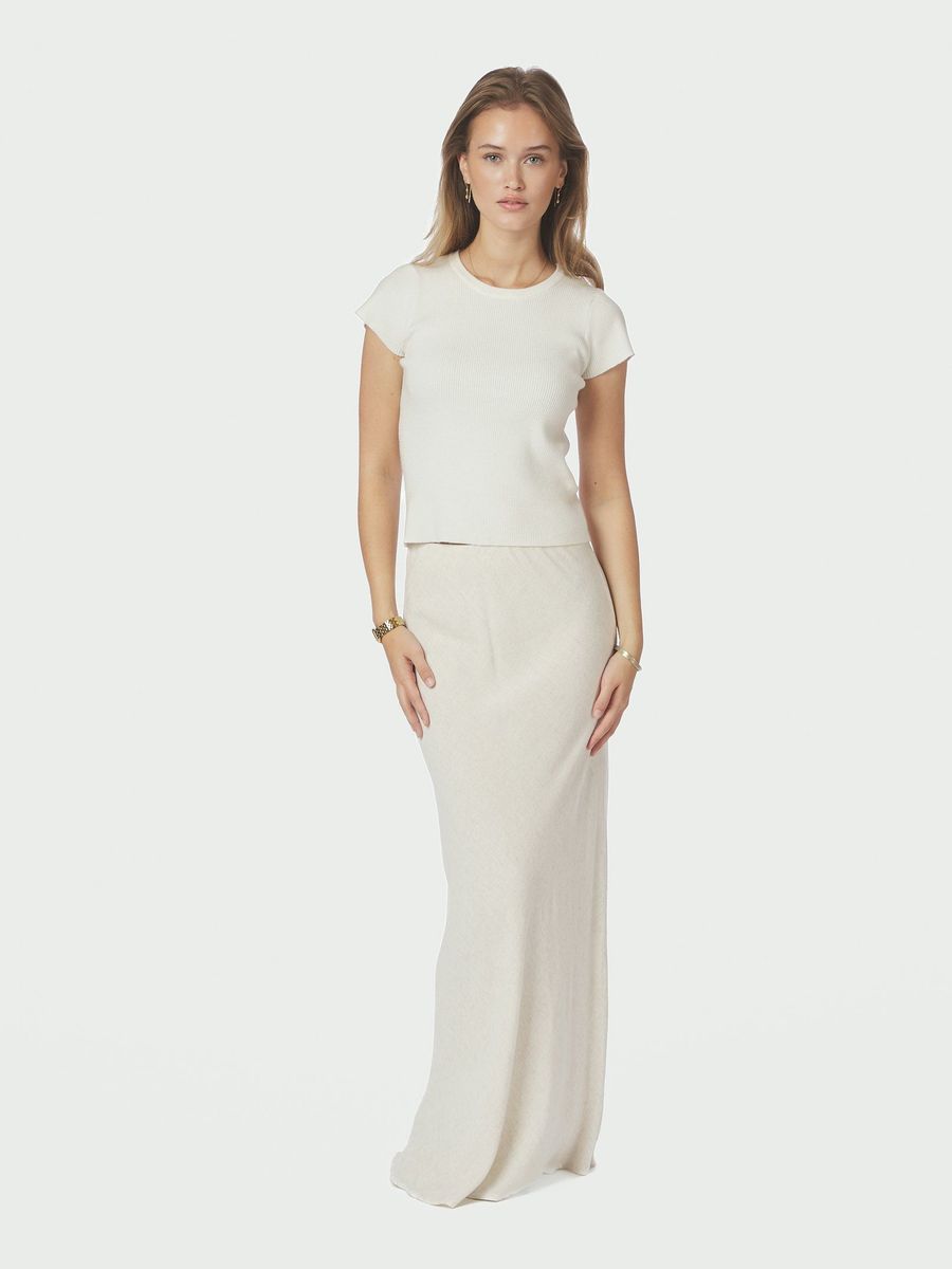 Viso Linen Skirt Natural