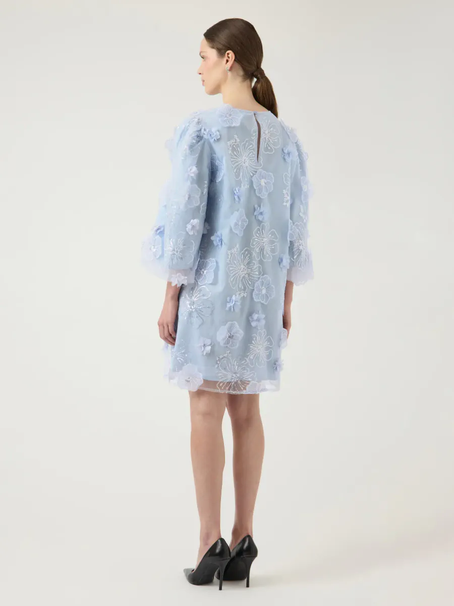 Yassolana 3/4 Midi Dress Skyway