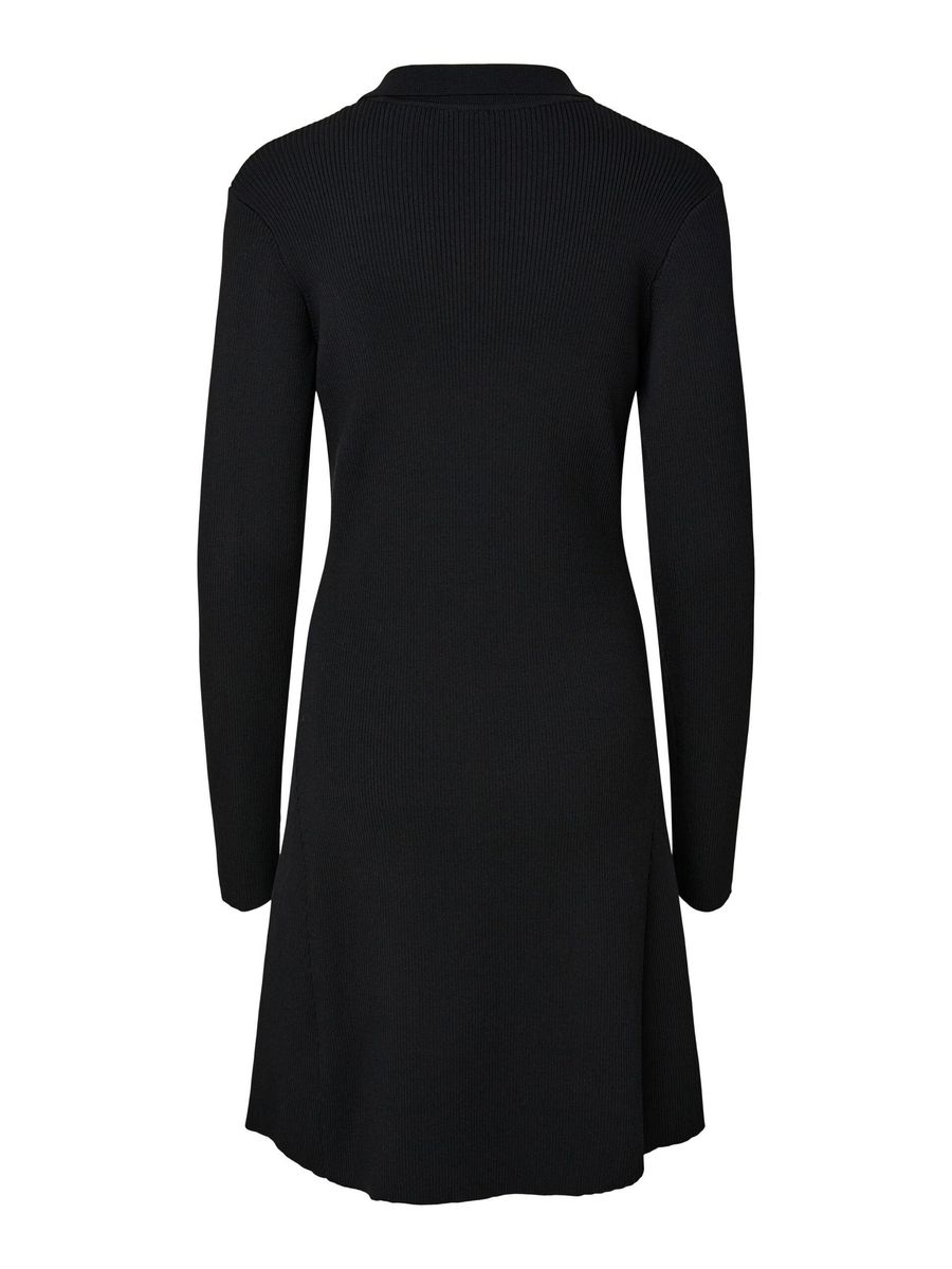 YasNama Knit Dress Black