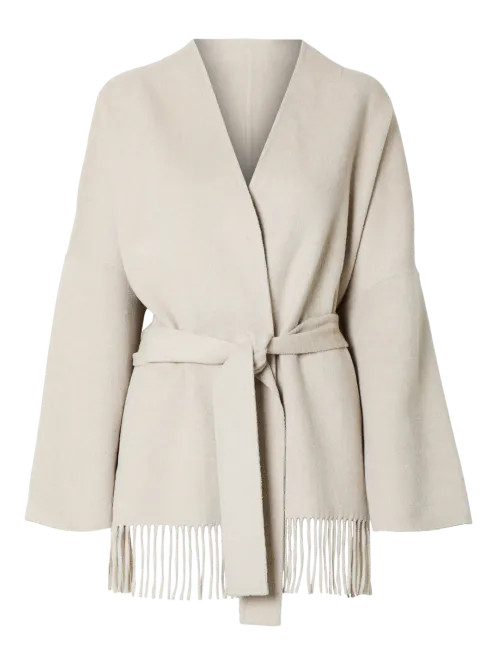 Hovedbilde SlfEsma Handmade Jacket Birch Melange