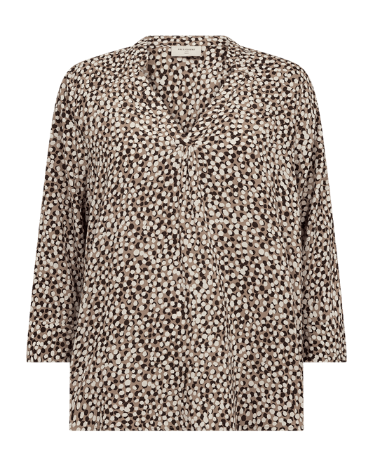 Hovedbilde Adney Blouse Desert Taupe W Moonbeam