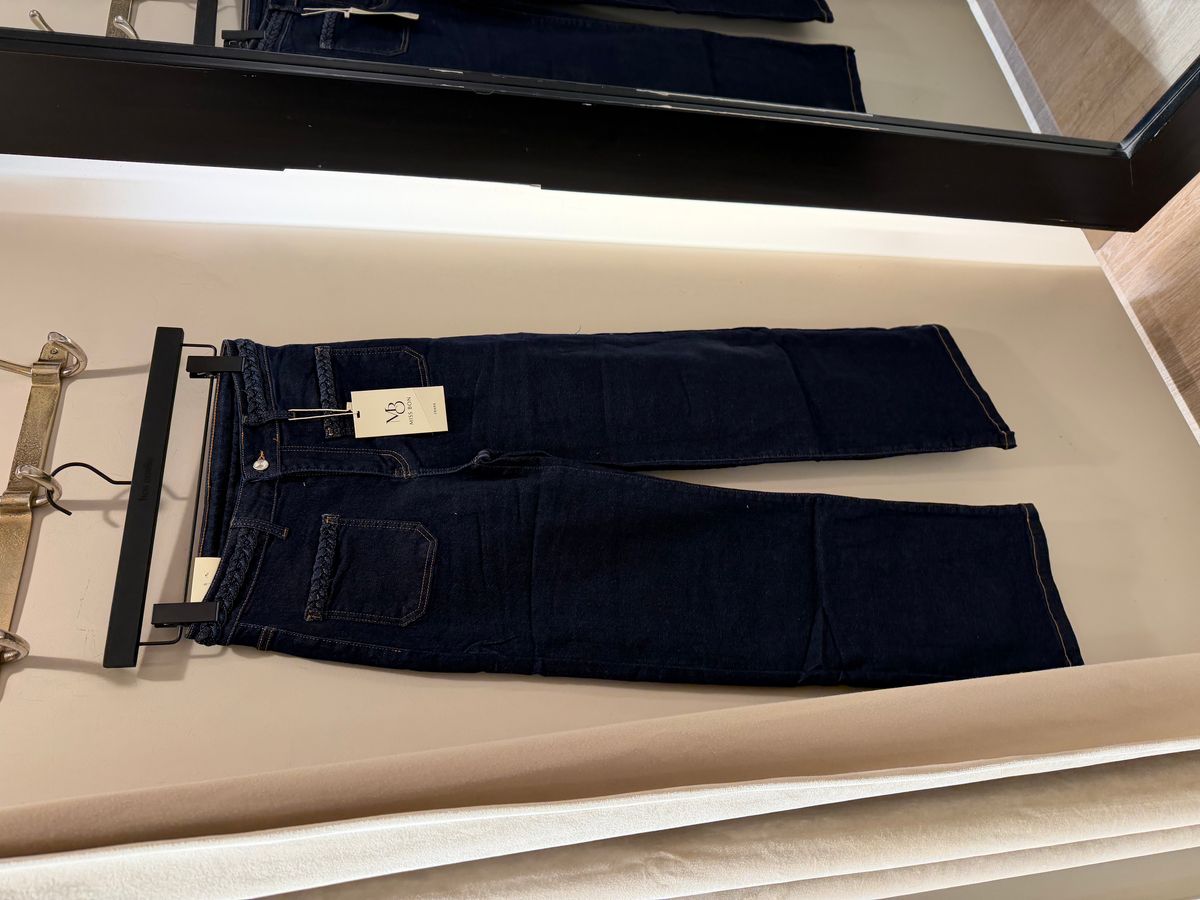 Miss Bon Jeans Flette Mørk Denim