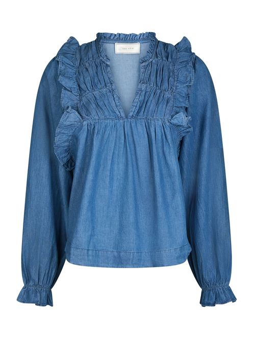 Hovedbilde Janis Denim Blouse Blue
