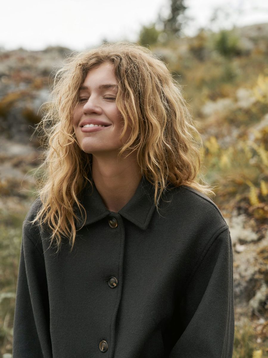 Hamra Wool Jacket Army