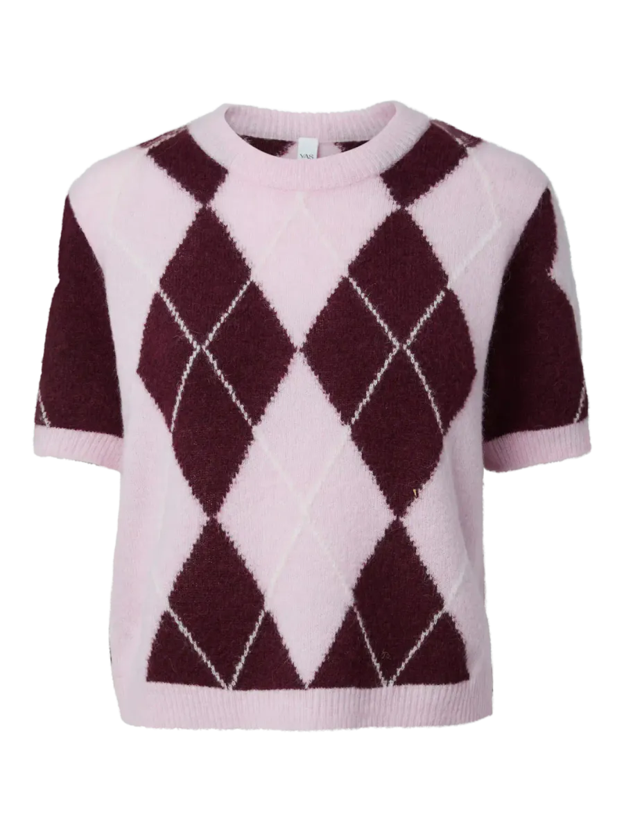 YasJohi Wool Blend Pullover Pale Lilac Fig