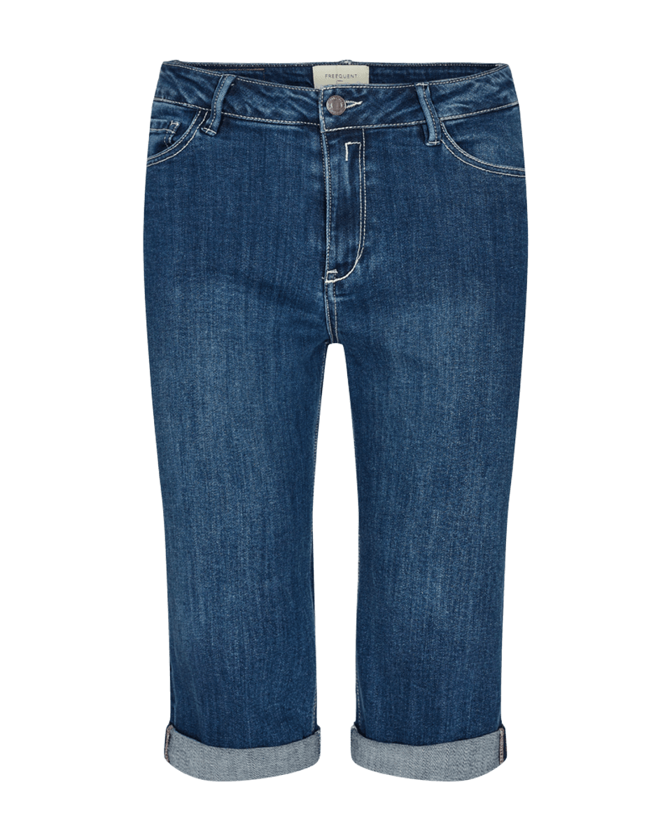 Amie Shorts Medium Blue Denim