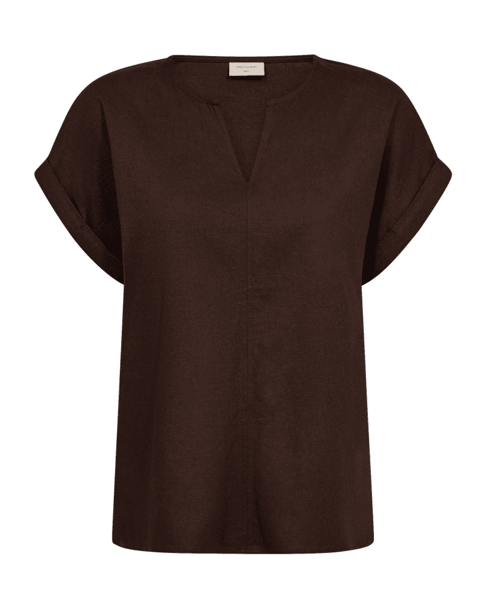 Laney Blouse Coffee Bean