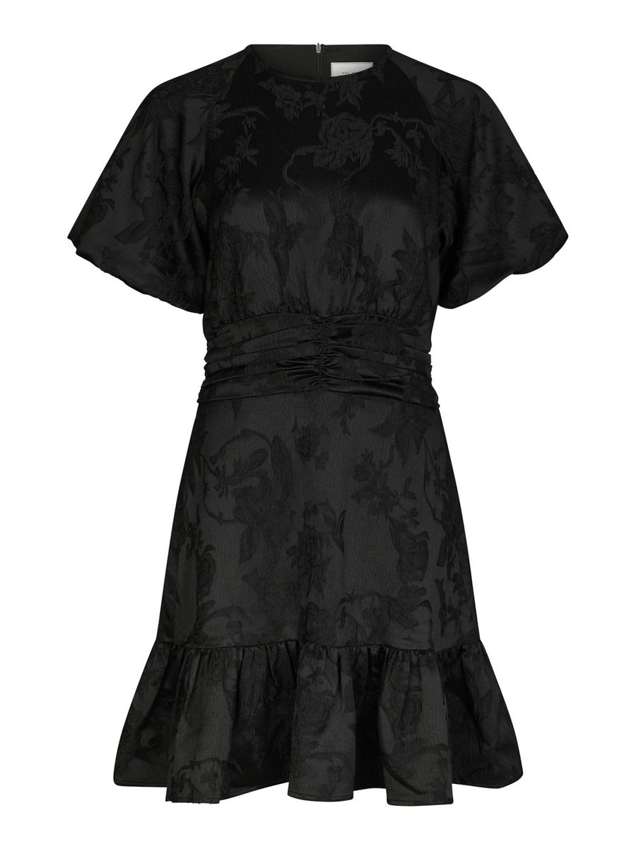 Sulli Jaquard Dress Black