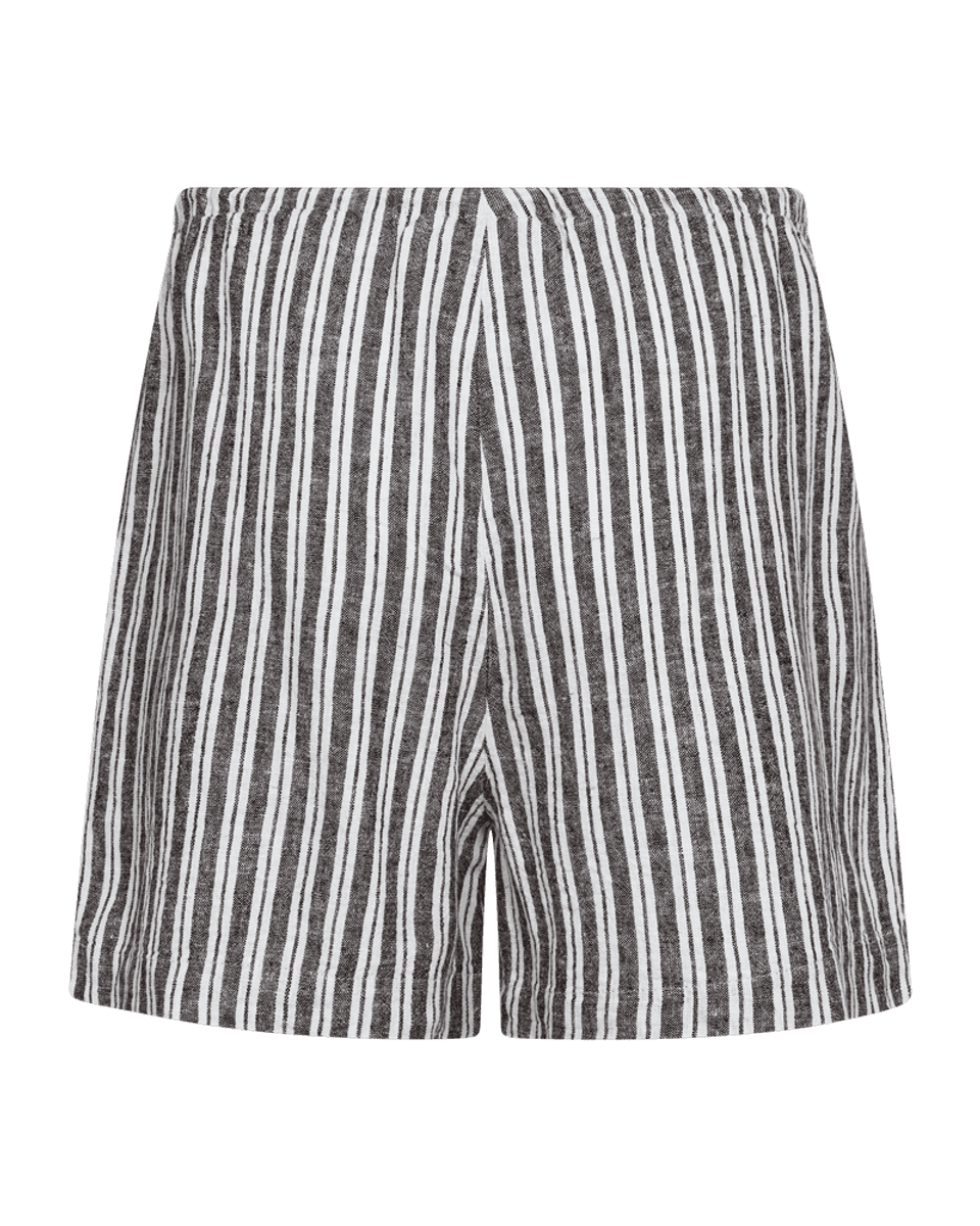 Lava Dyed Stripe Shorts Coffee Bean w. Brilliant White