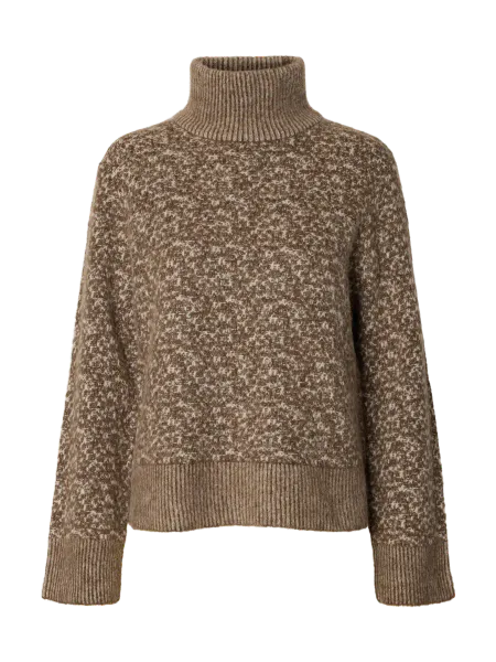 Hovedbilde SlwLulu Duo Knit High Neck Dachshund Birch