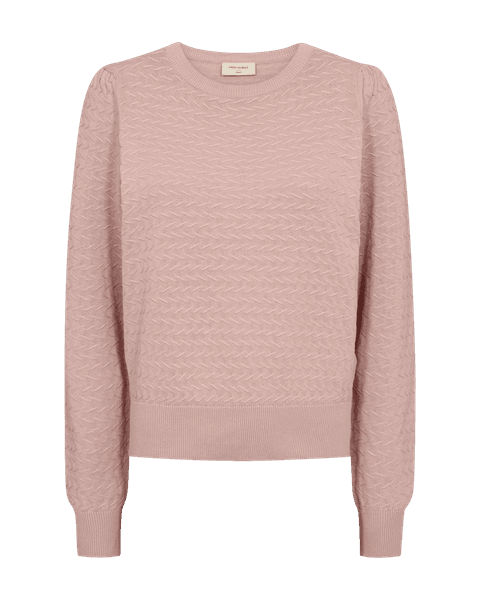 Hovedbilde Dodo Pullover Jacquard Pattern Pale Mauve