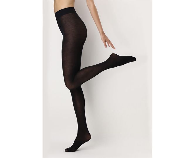 Hovedbilde Fine Wool Tights Black