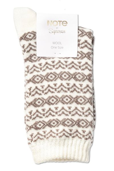 Hovedbilde Note Wool Pattern Offwhite/Beige