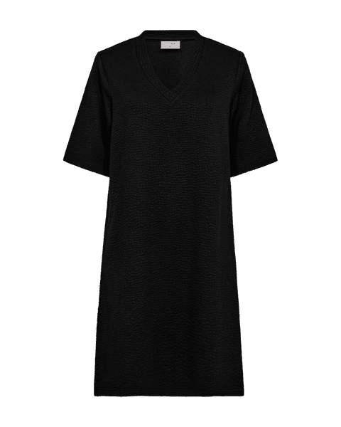 Hovedbilde Bubble Dress With V-neck Black