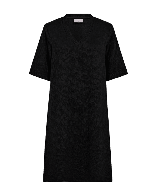 Hovedbilde Bubble Dress With V-neck Black