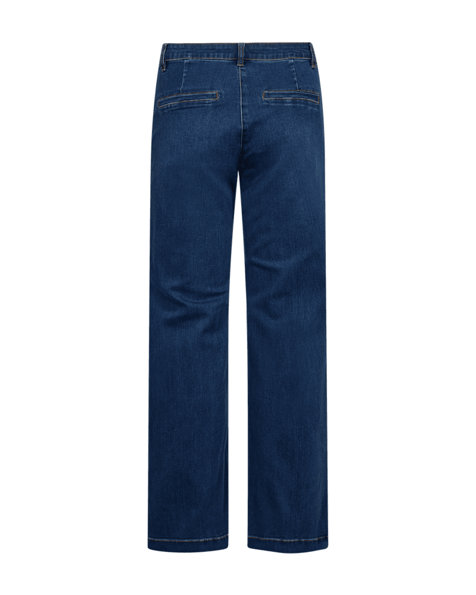 Isadora Pants Long Medium Blue Denim