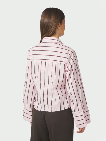Hovedbilde Rosa Wide Stripe Shirt Light Pink
