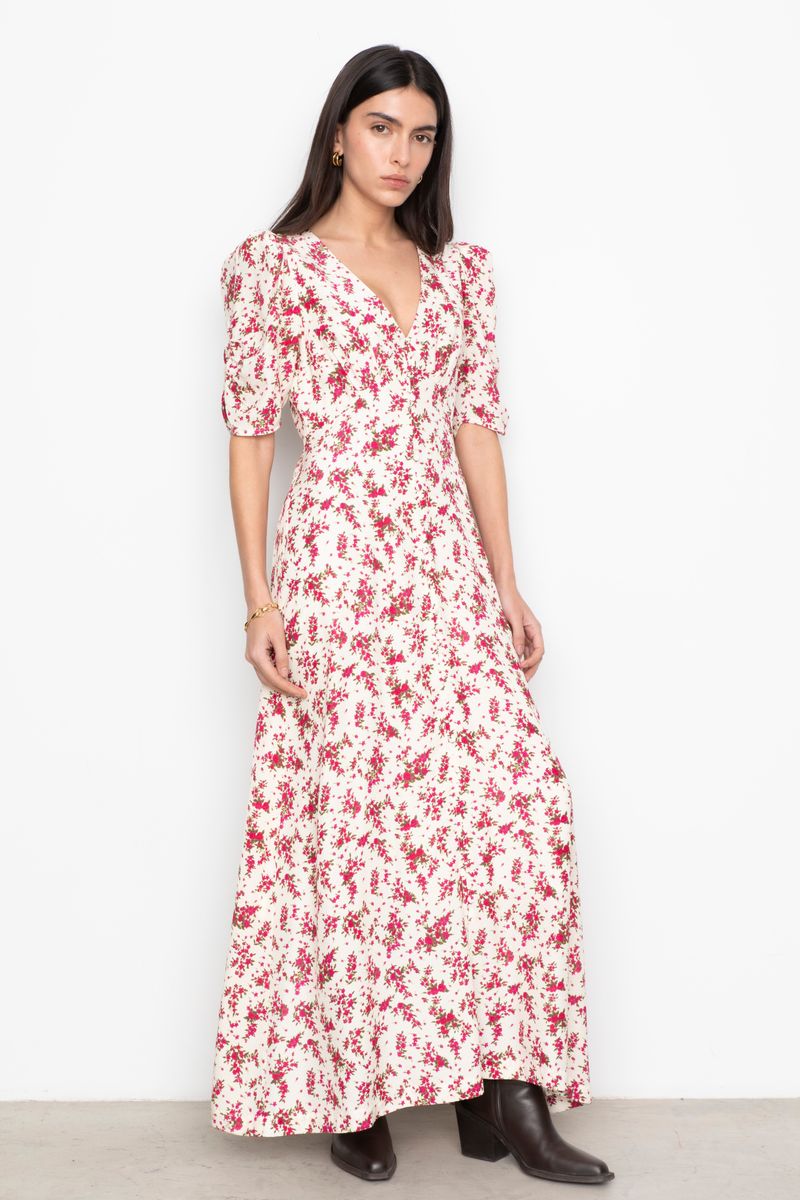 Aivy Dress Berry Print