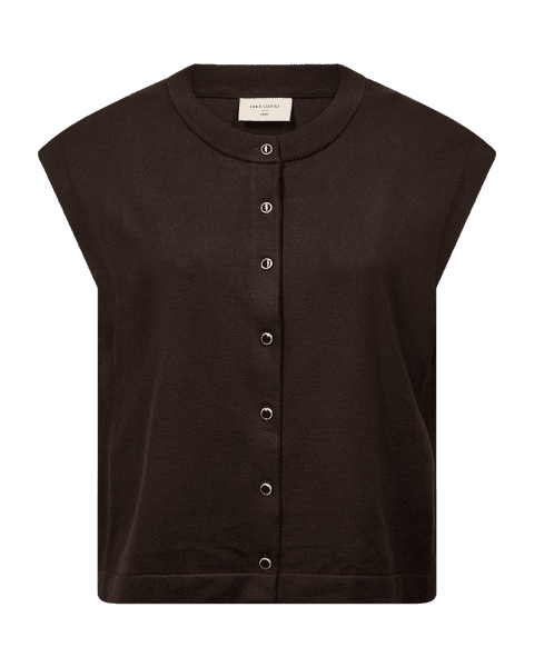 Hovedbilde Katie Waistcoat Button Detal Mole