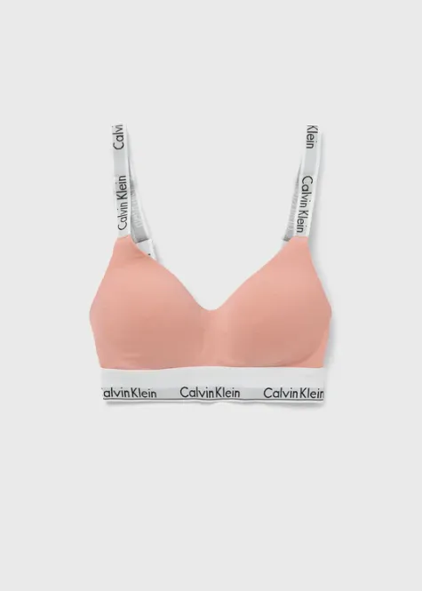 Hovedbilde Light Lined Bralette Coral Almond