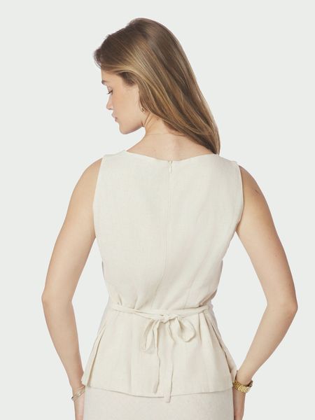 Hovedbilde Nassa Linen Top Natural