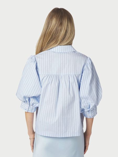 Hovedbilde Etta Stripe Stone Shirt Light Blue