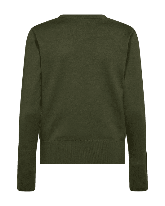 Hovedbilde Katie Pullover Gold Button Kombu Green