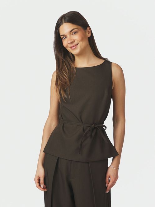 Hovedbilde Nassa Structure Top Dark Brown
