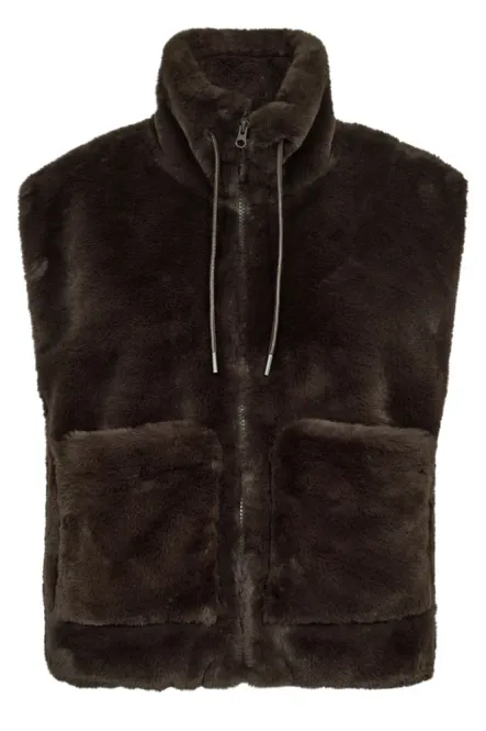 Hovedbilde Fony Waistcoat Faux Fur Mole