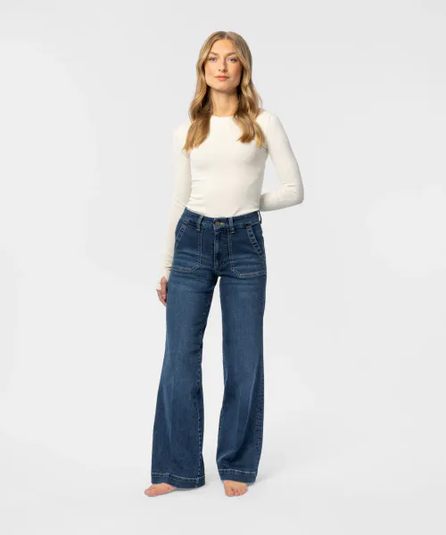 Hovedbilde The Mona Jean Dark Vintage Blue