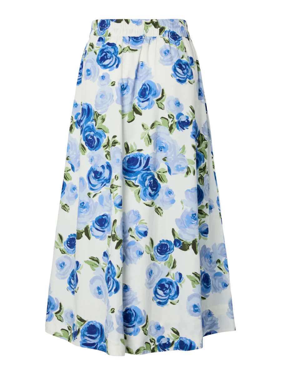 YasColea Ankle Skirt Star White Emula