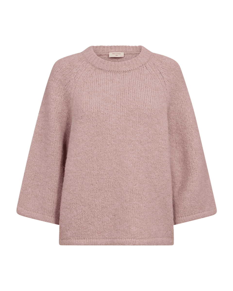 Grslulu Pullover Pale Mauve Melange