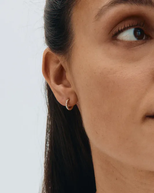 Hovedbilde Glow Earrings Mini Gold