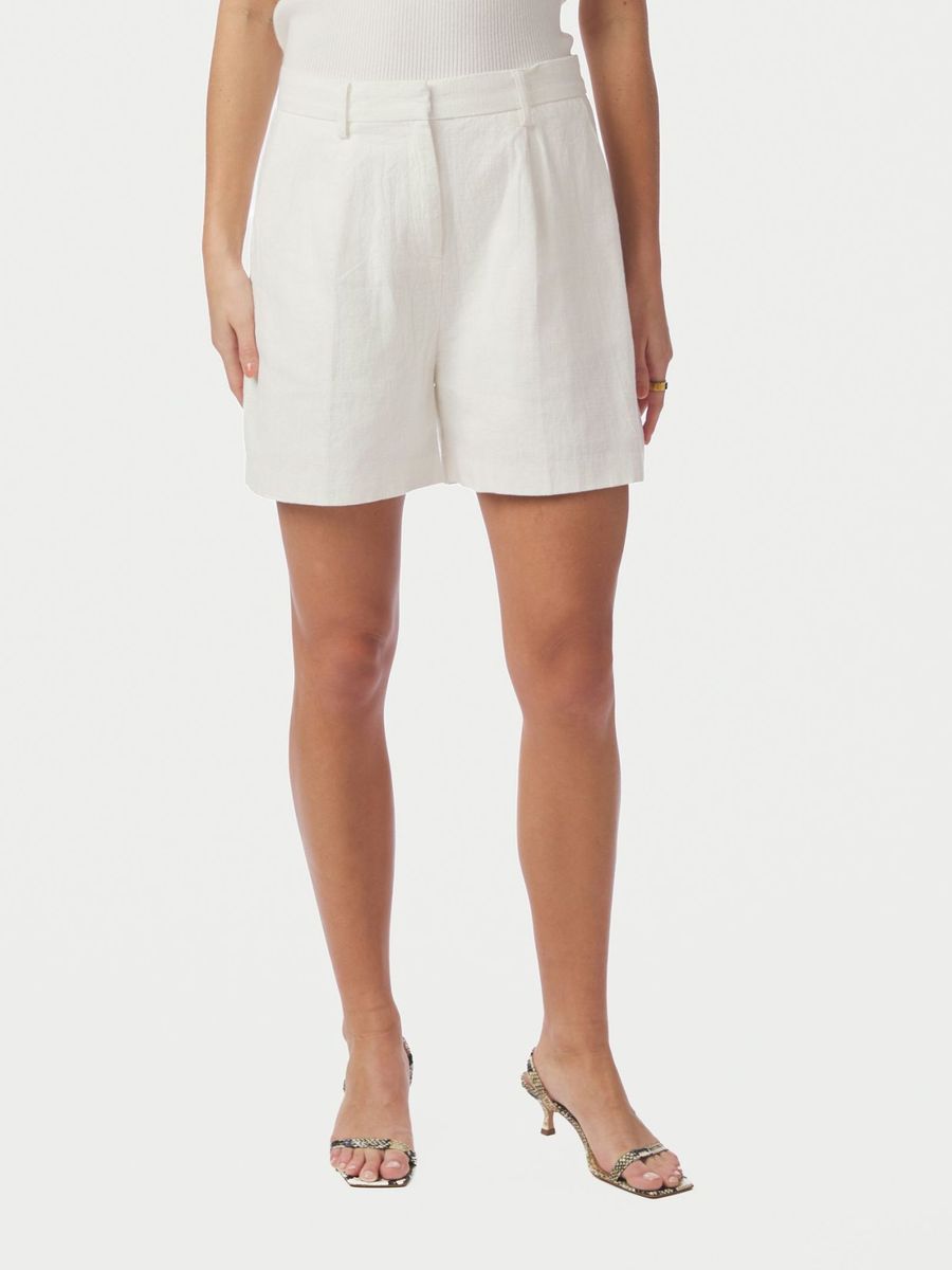 Sega Ramie Shorts Offwhite