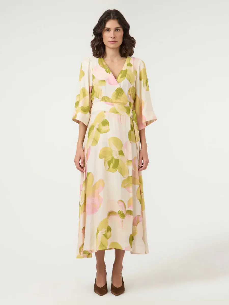 YasMarga 3/4 Wrap Long Dress