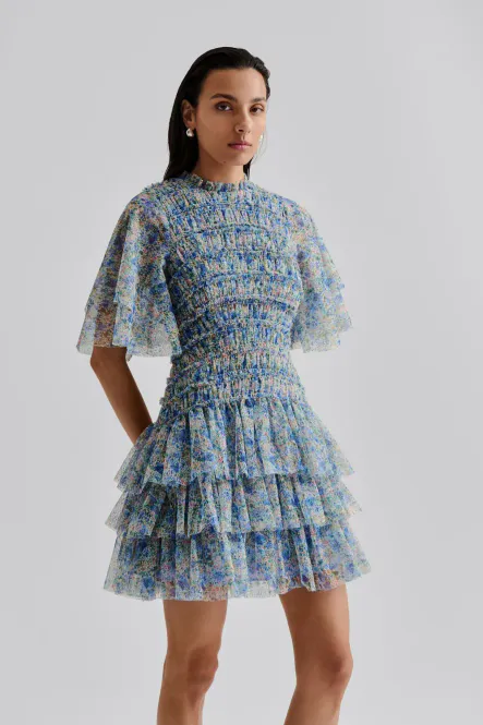 Hovedbilde Minnie Short Sleeve Lace Mini Dress Ditsy