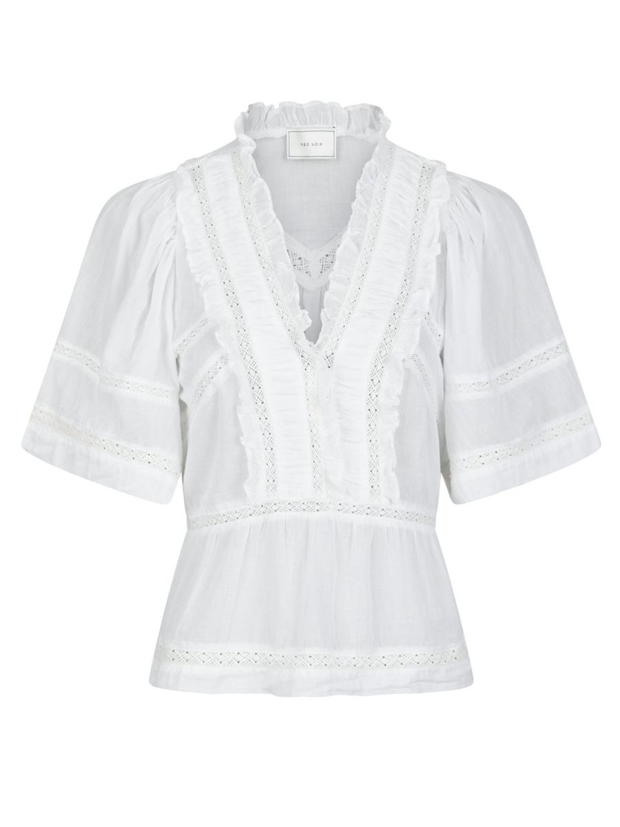 Evienne S Voile Top White